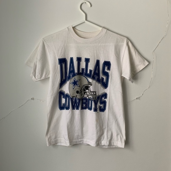 Vintage Kid’s Dallas Cowboys Tshirt in White - Picture 1 of 7